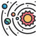 Physics Astronomy Space Galaxy Icon