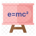 Physics Lecture Lecture Board Easel Icon