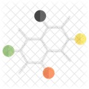 Physics Symbol Atoms Orbits Atom Molecule Icon