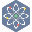 Physik Wissenschaft Atom Symbol