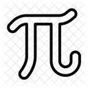 Pi Matematicas Simbolo Icono