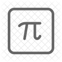 Pi Math Formula Icon