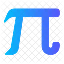 Pi Irrational Diameter Icon