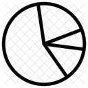 Pi Diagramm Daten Analyse Symbol