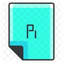 Pi File Extension Icon