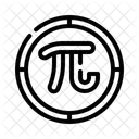 Pi Symbol Mathematics Formula Icon
