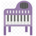 Piano Musical Keyboard Casio Icon