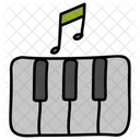 Musical Keyboard Piano Musical Instrument Icon