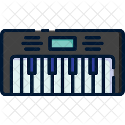 Piano Icon Of Colored Outline Style Available In Svg Png Eps Ai Icon Fonts