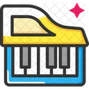 키보드 피아노 음악 악기 아이콘