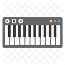 Piano Music Playing Icon