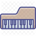 Electrical Instrument Keyboard Synthesizer Musical Keyboard Icon