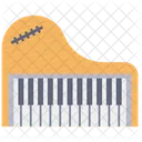 Piano Musical Instrument Synthesizer Icon