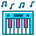 Piano Instrument Music Keyboard Sound Icon