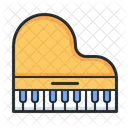 Piano Music Lesson Icon
