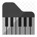 Piano Musical Instrument Keyboard Icon