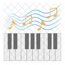 Piano Keyboard Music Icon