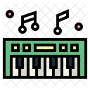 Piano Keyboard Music Icon