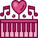 Piano Keyboard Song Icon