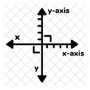 Piano Cartesiano Piano Delle Coordinate Sistema Di Coordinate Icon