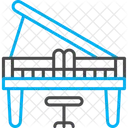 Piano de cauda  Ícone