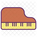 Piano Piano De Cauda Piano Ícone