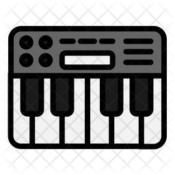 Icono de piano eléctrico - Descarga gratuitaIcono de piano eléctrico - Descarga gratuita  