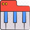 Music Instrument Keyboard Icon