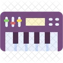 Piano Music Synthesizer Icon