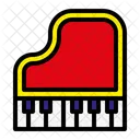 Piano Orgao Musica Ícone