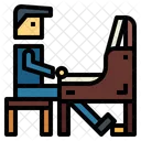 Piano Hombre Musica Icono