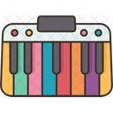Piano Mat Musical Icône