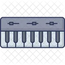 Piano Keyboard Piano Harmony Icon