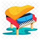Pianoforte Harpsichord Piano Table Icon