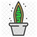 Serpente Pianta Cactus Icon