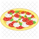 Piatto di insalata caprese  Icon