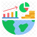 PIB Domestico Produto Interno Bruto Ícone