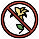 Pick Flowers No Flowers Forbidden Icon