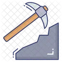 Pick Hammer Mining Dig Icon