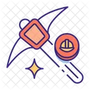 Pick Hammer Axe Hammer Icon