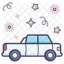 Pickup Goods Container Mini Truck Icon