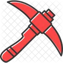 Pickaxe Building Construction Icon