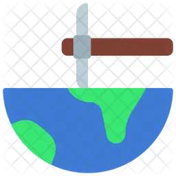 Pickaxe Earth  Icon