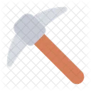 Pickaxe Hatchet Mining Icon