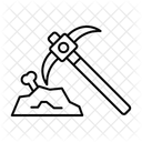 Pickaxe Tool Icon