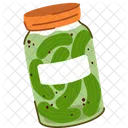 Pickles Jar Food Icon