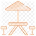 Picknick Bereich Symbol