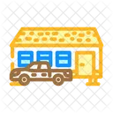 Pickup Truck Parked Icon