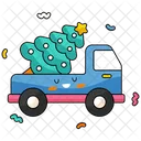 Pickup Truck Transport Delivery Icon