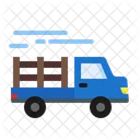 Pickup Truck Vehicle Transportation Icon